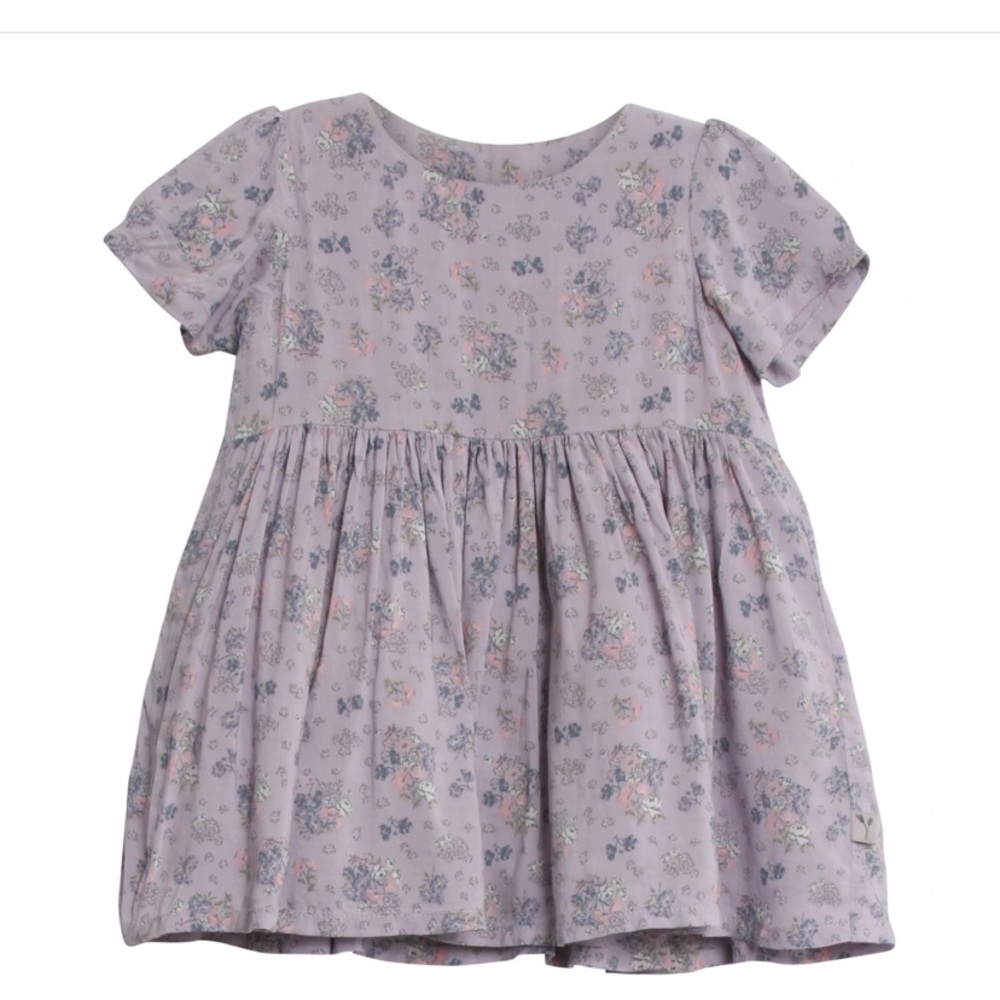 NEW! WHEAT Danish Design purple toddler dress
